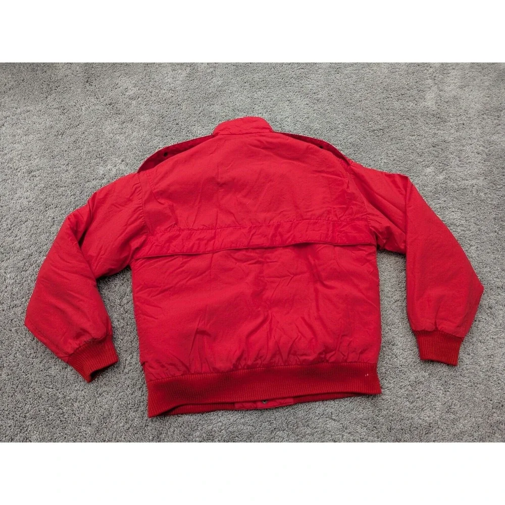 Vintage Field & Stream Jacket Mens Large‎ Full Zip Windbreaker Snap Lined